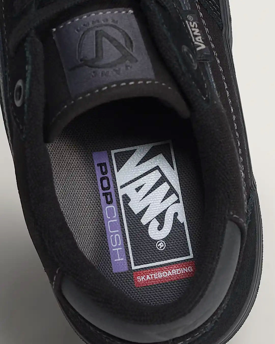 Skate Rowan Contrast Shoes - Black/Grey