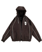 SOUVENIR Insulated Track Jacket Winter Jacket - Cacoa