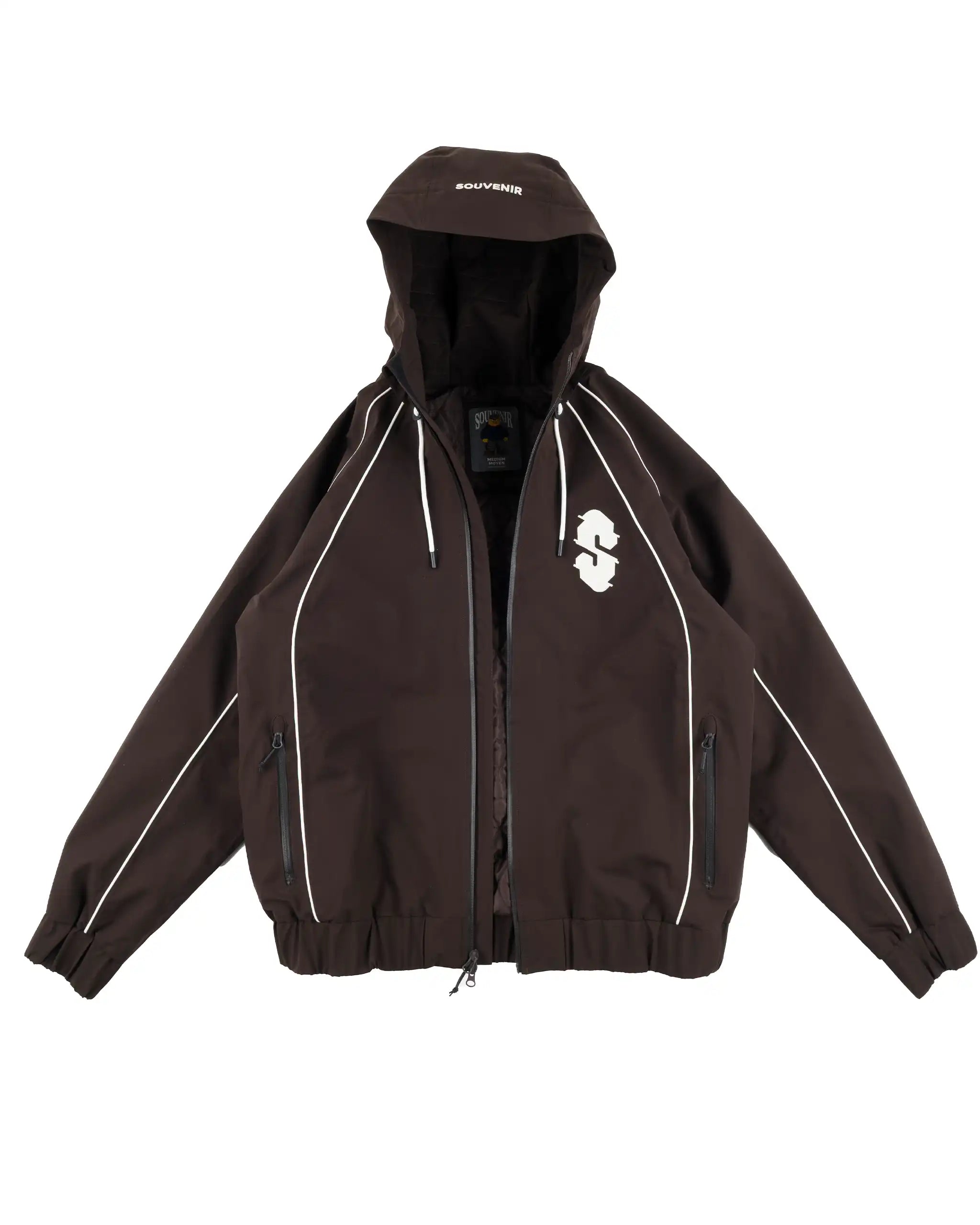 Manteau Neige Insulated Track Jacket - Cacoa