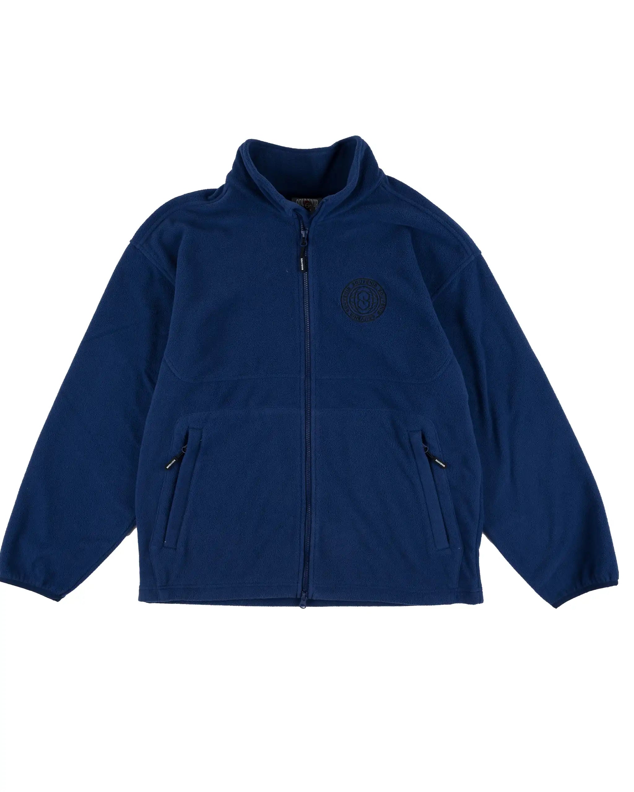 Polar Tech Fleece Zip Up - Petrol Blue