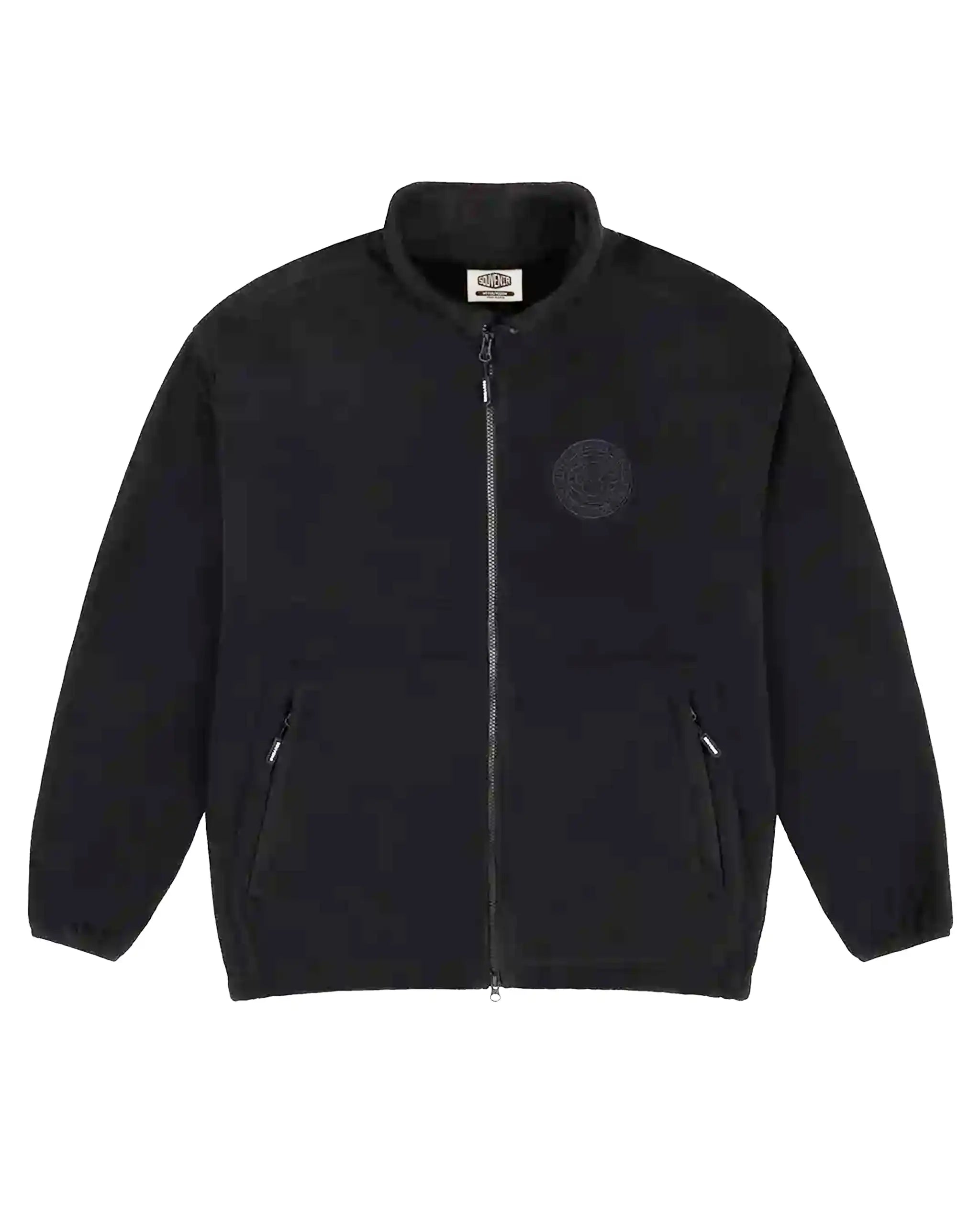 Polar Tech Fleece Zip Up - Black