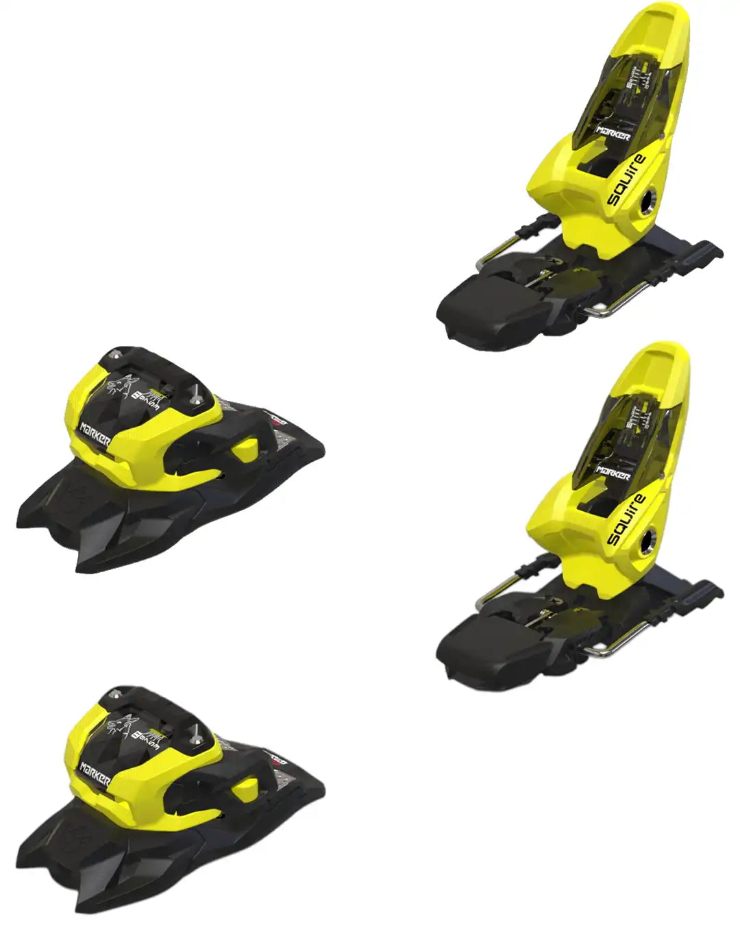 Fixation De Ski Squire 11 - Black/Yellow 2026