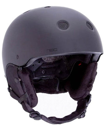 Jr Classic Snow Winter Helmet - Stealth Black