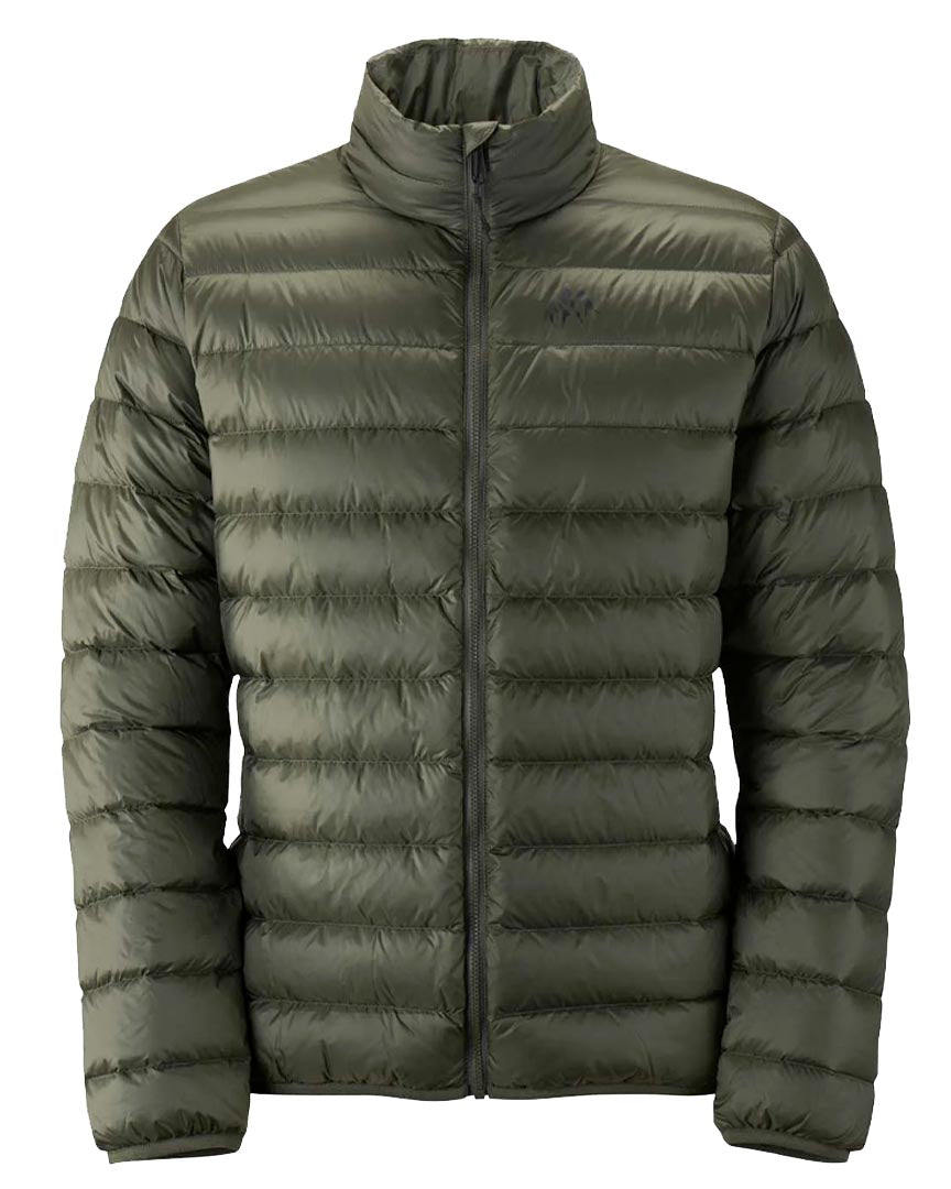 Hoodie Reup Down Puffy Jacket - Pine Green