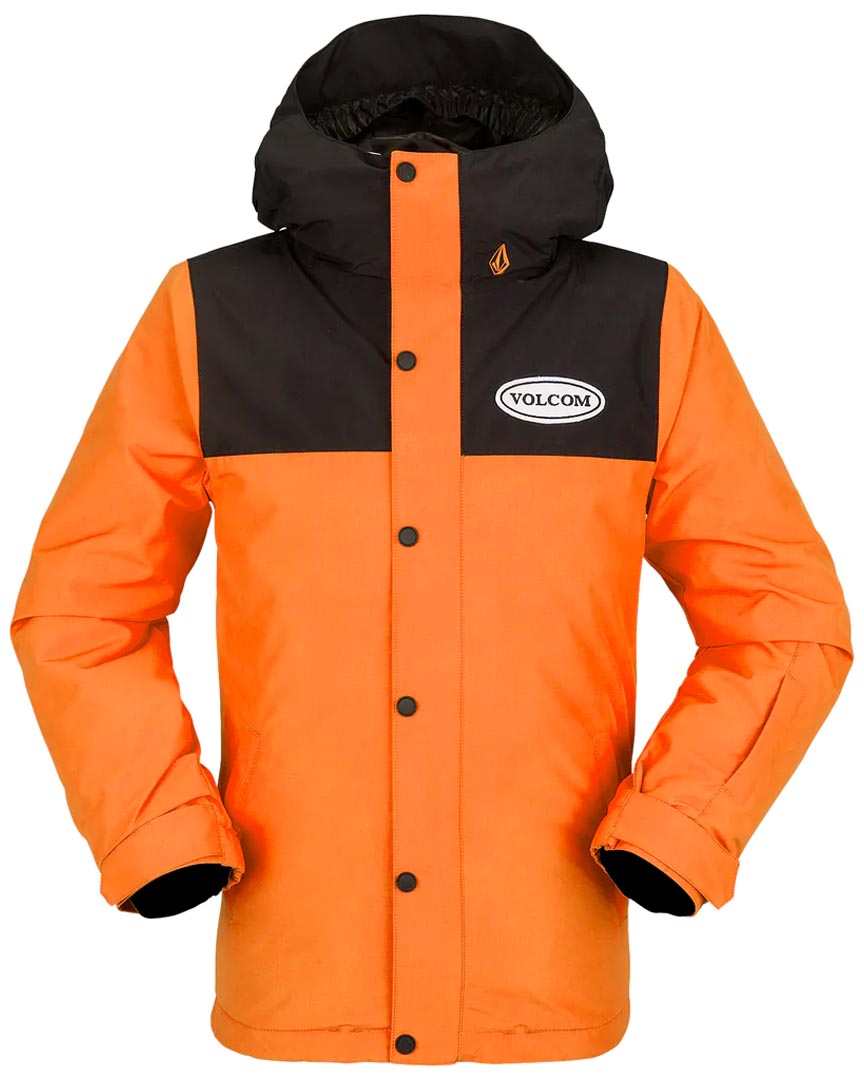 Stone 91 Insulated Winter Jacket - Orange Shock