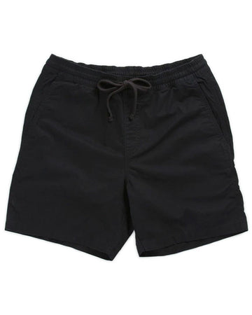 Range Relaxed Elastic Shorts - Black