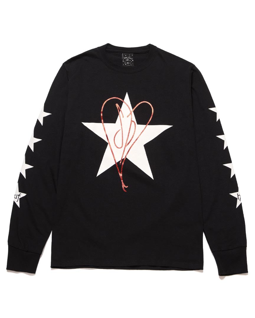 Starla Ls Tee Long Sleeve T-Shirt - Black