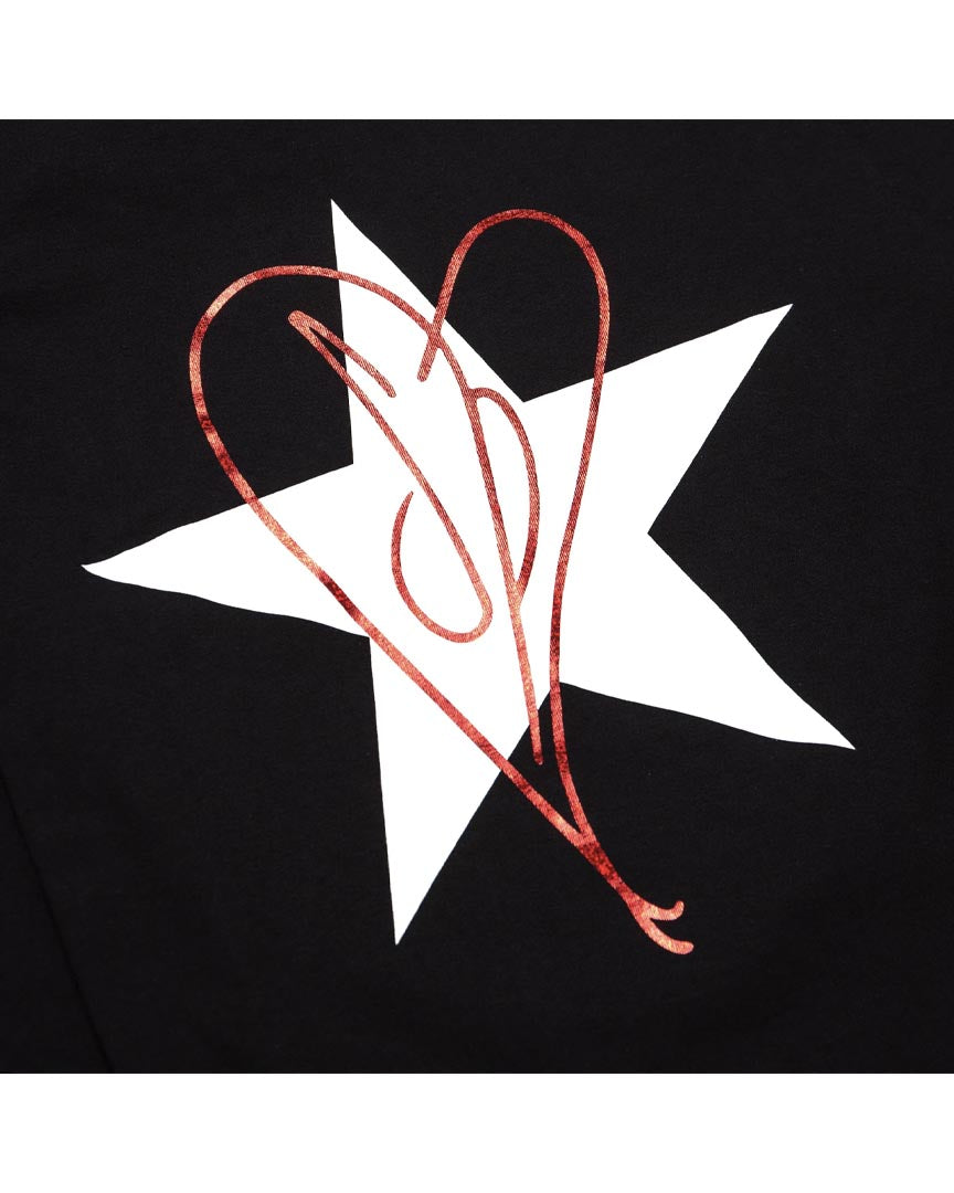 Starla Ls Tee Long Sleeve T-Shirt - Black