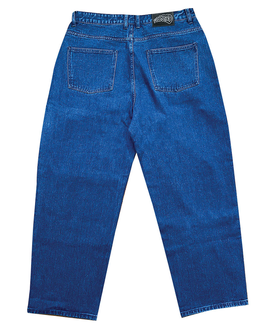Wavy Pants Jeans - Strong Blue