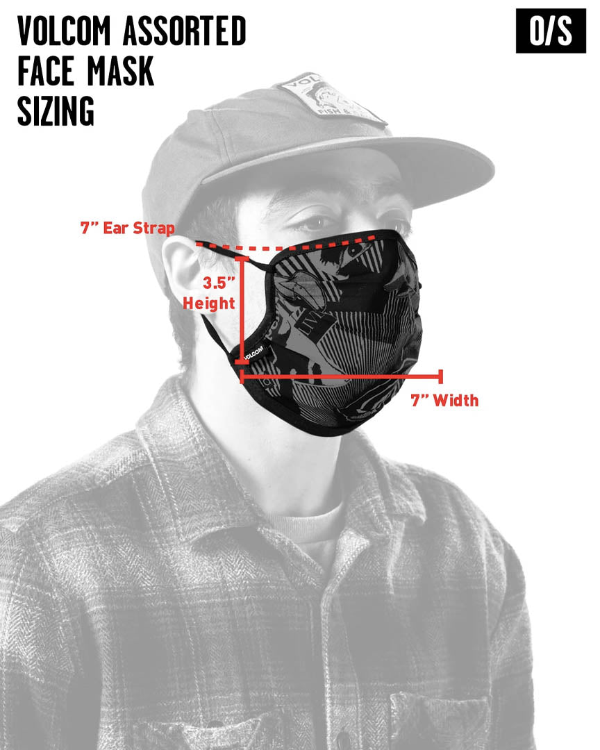 Volcom Facemask - Blkity Blk