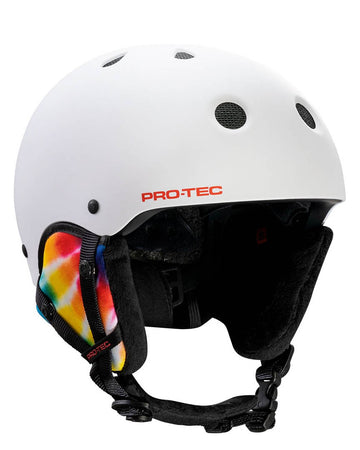 Clsic Jr Crtfed Snow H Winter Helmet - White Tie Dye