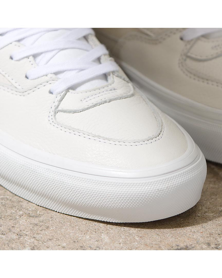 Skate Half Cab Shoes - Daz White/White