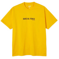 T-shirt Break Free - Cheddar