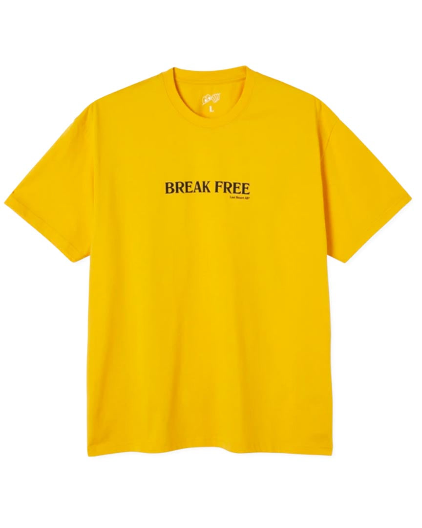 T-shirt Break Free - Cheddar