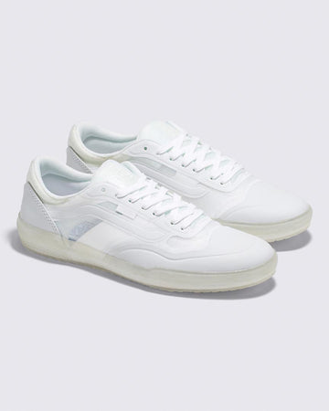 Leather Ave Shoes - White/White