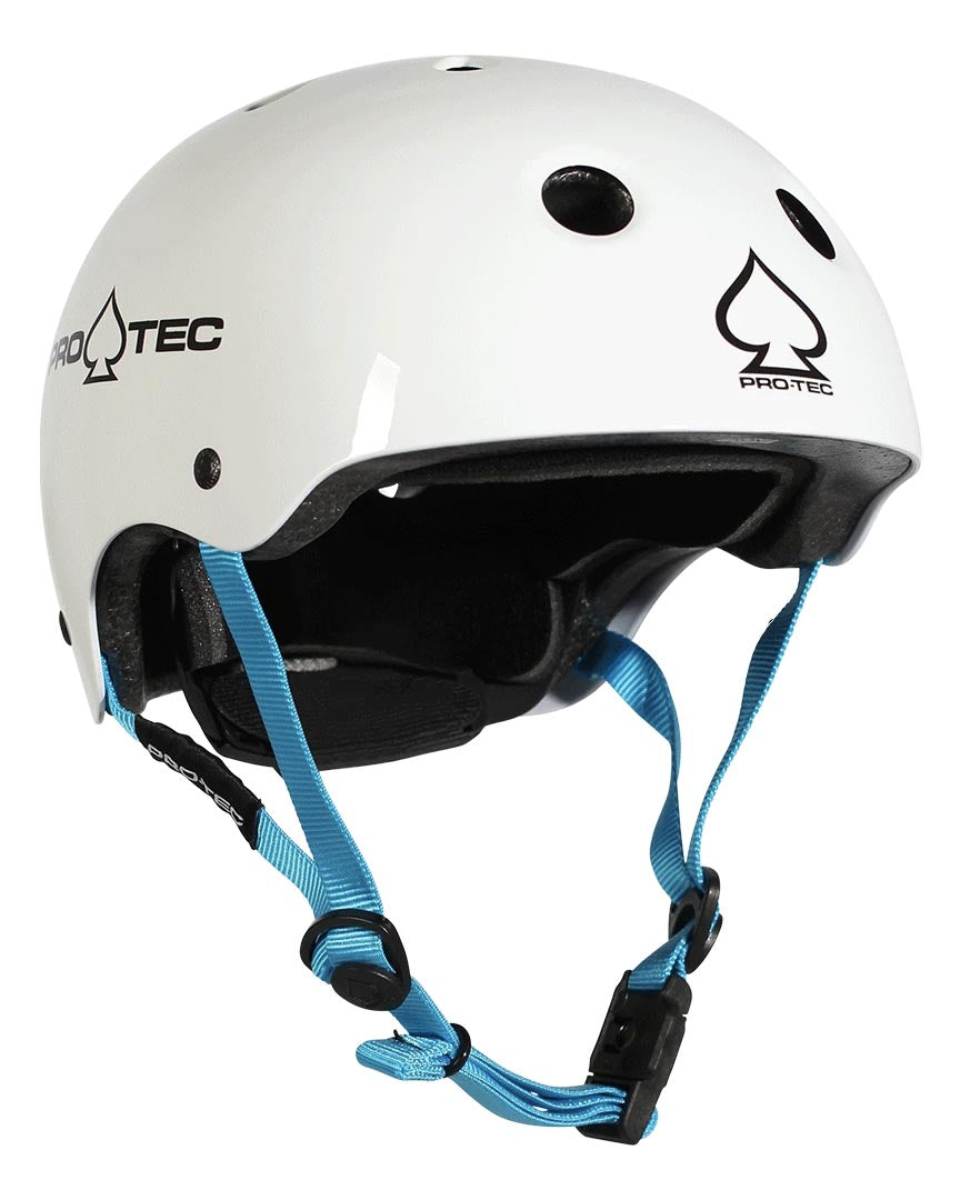 Protection Jr Classic Certified Helmet - Gloss White