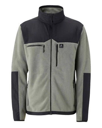 Base Camp Recycled Fleece Jacket - Herb Green