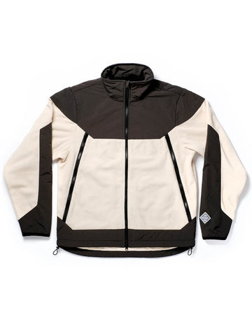 Polar Fleece Zip Fleece - Marshallow
