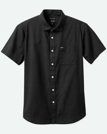 Charter Oxford S/S Woven Shirt - Black
