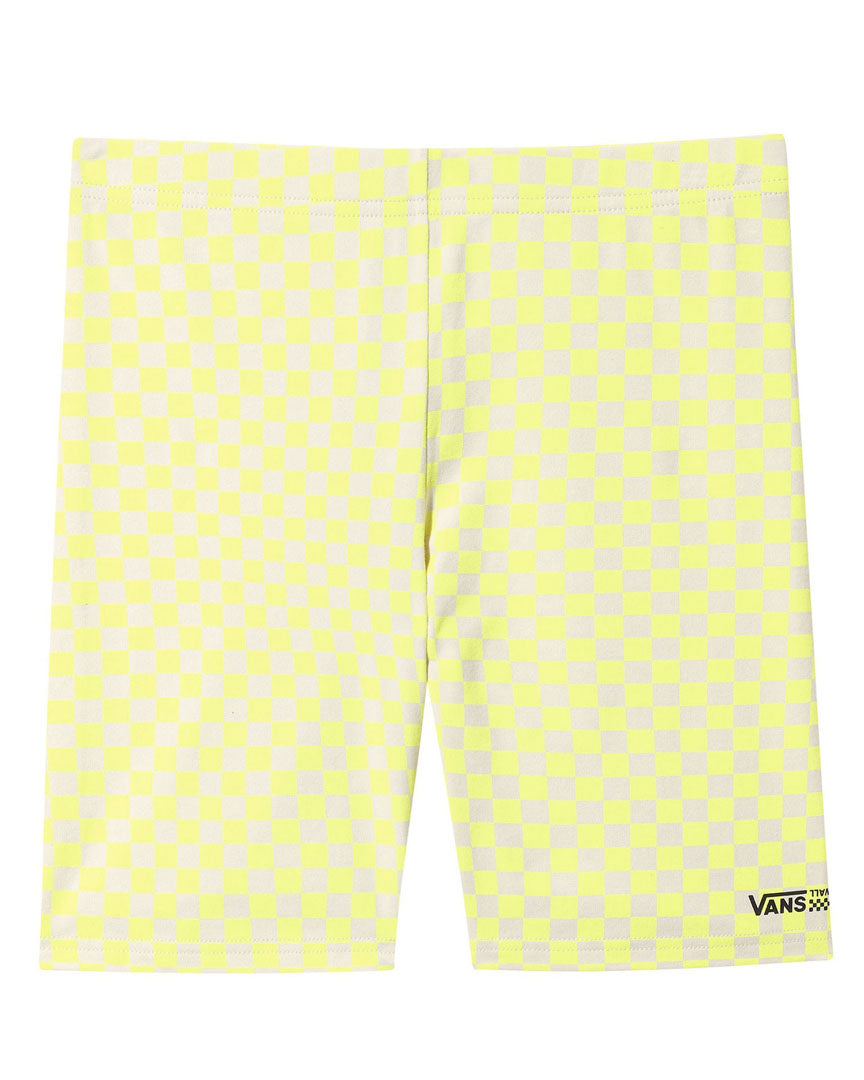 Quantum Bike Short Shorts - Lemon Tonic