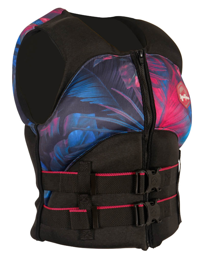 Heartbreaker Cga Life Jacket - Black/Tropical