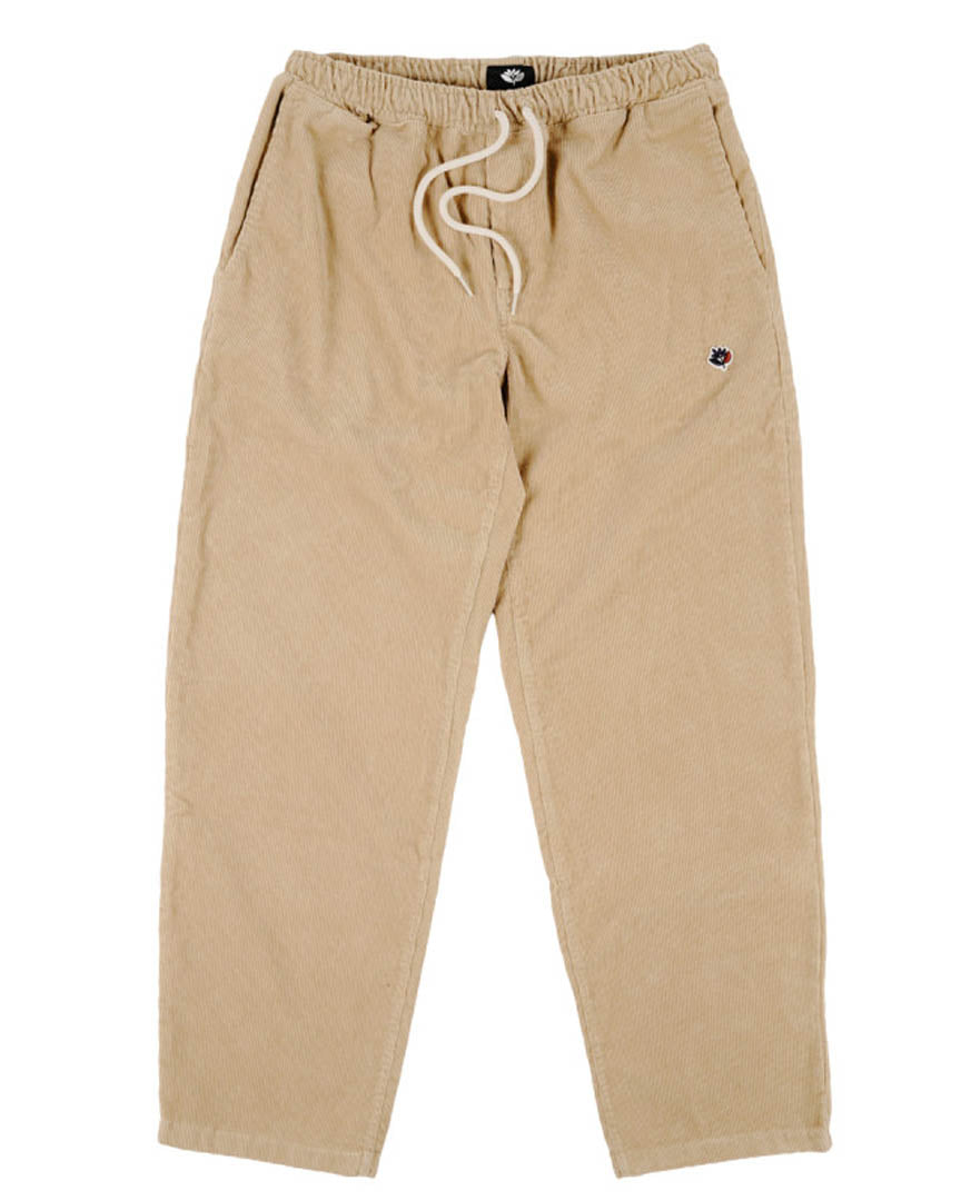 Pants Loose Pants Cord - Camel