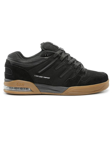 Tycho Shoes - Black Black Gum Nubuck