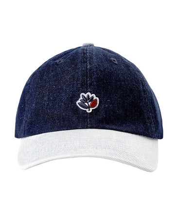 2 Tone Denim Hat - Blue