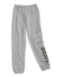 Girls Floral V Sweatpants - Heather Grey
