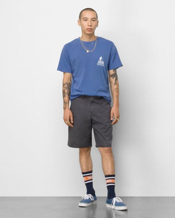 Authentic Chino Relaxed Shorts - Asphalt