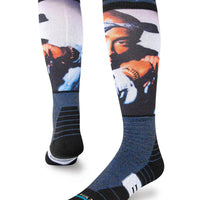 Tupac X Stance Makaveli Snow OTC Thermal Socks - Black