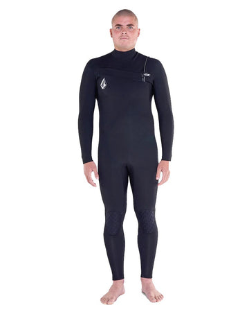 Wetsuit 4/3 Chest Zip Fullsuit - Black