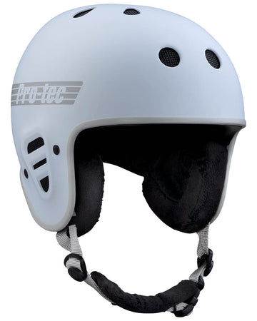 Full Cut Snow Winter Helmet - Matte Ice
