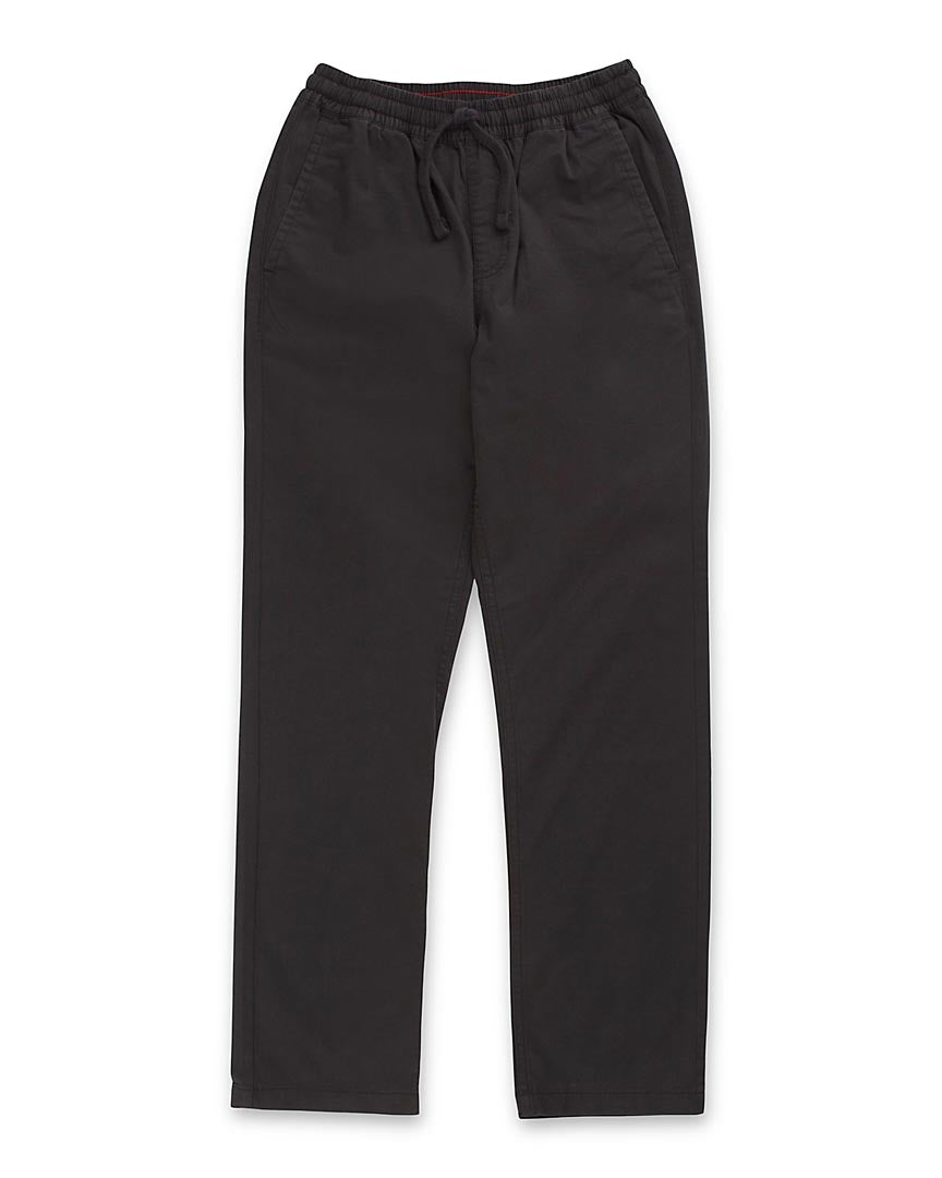 Enfants Pants Boys Range Elastic Waist Pants - Black