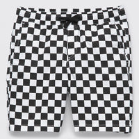 Boy Range Elastic Waist Shorts - Checkerboard