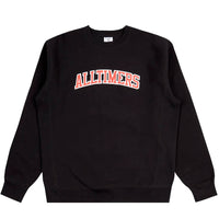 City College Crewneck Sweatshirt - Black