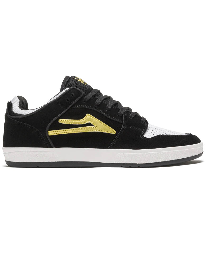 Souliers Telford Low - Black/Gold Sued