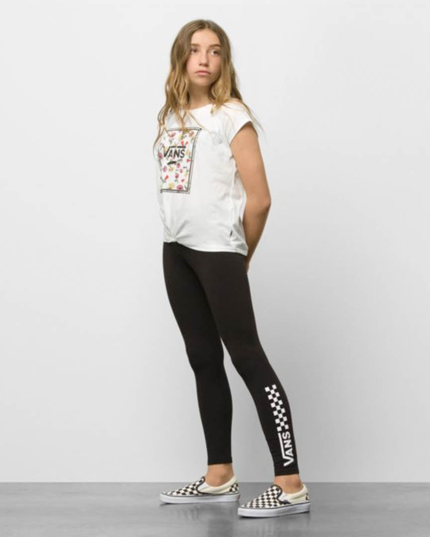 Legging Girls Chalkboard Ii Legg - Black/White