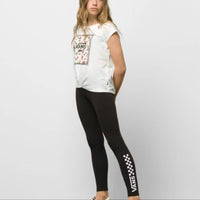 Legging Girls Chalkboard Ii Legg - Black/White