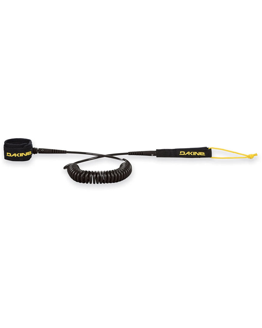 Leash sup Sup Coiled Ankle Leash 10Ft x 3/16" - Black