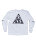 Fp L/S Adre Lambda T-Shirt - Gris - Boutique Adrenaline