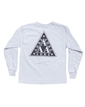 T-shirt Fp L/S Adre Lambda - Gris