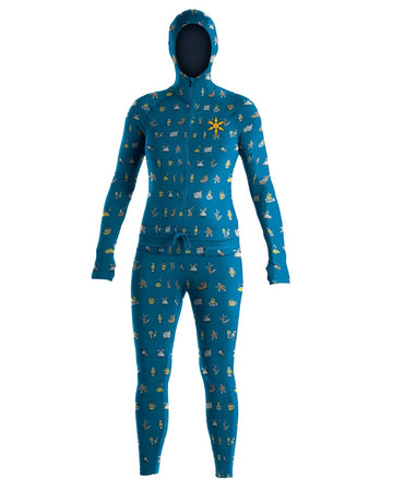 W"S Classic Ninja Suit Base Layer - Teal Camp