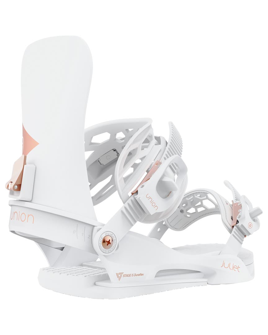 Juliet Women's Snowboard Bindings - White 2023