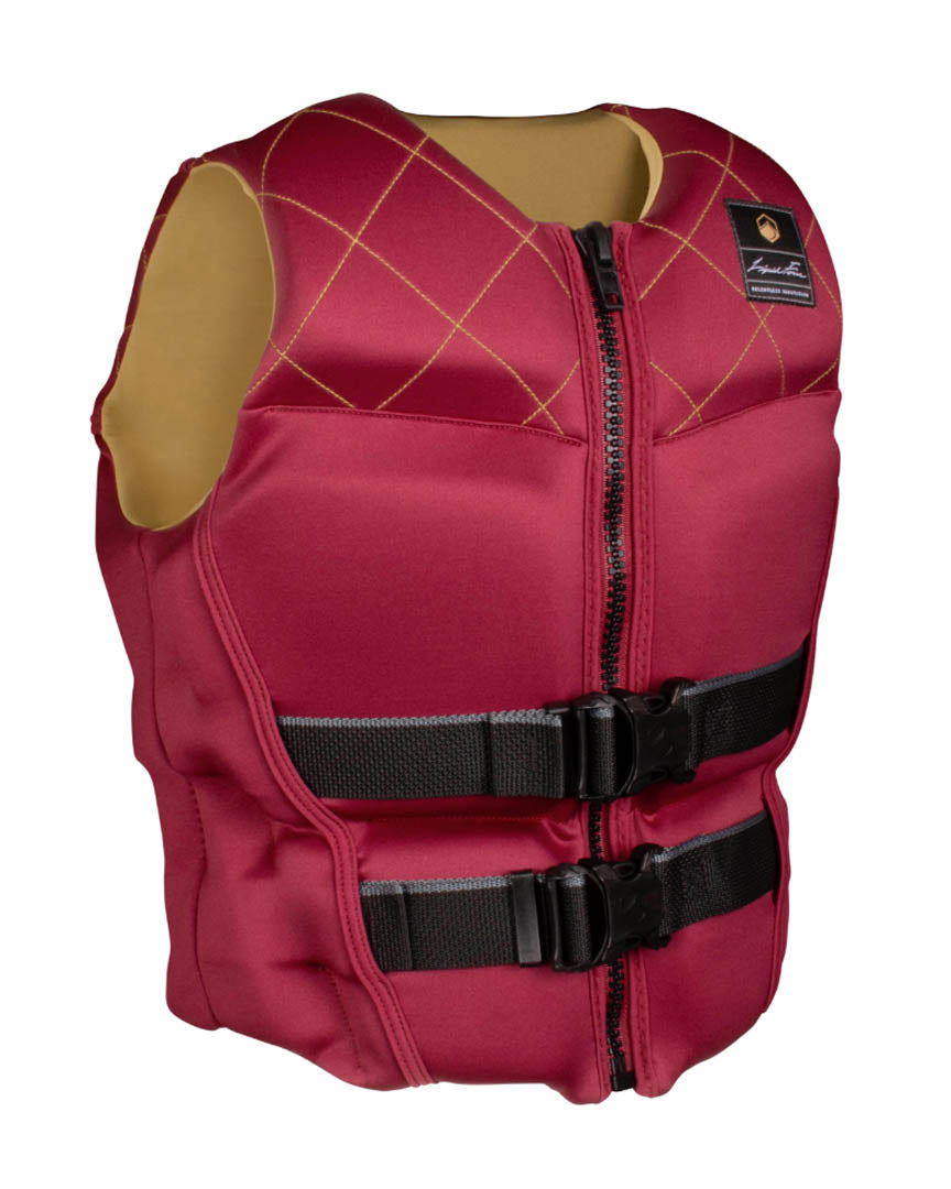 Women's Diva Heritage Cga Life Jacket - Maroon