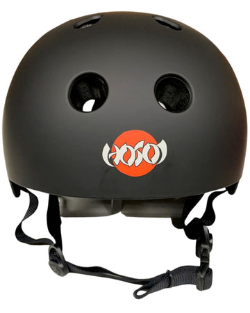 Old School Hosoi Helmet - Matte Black