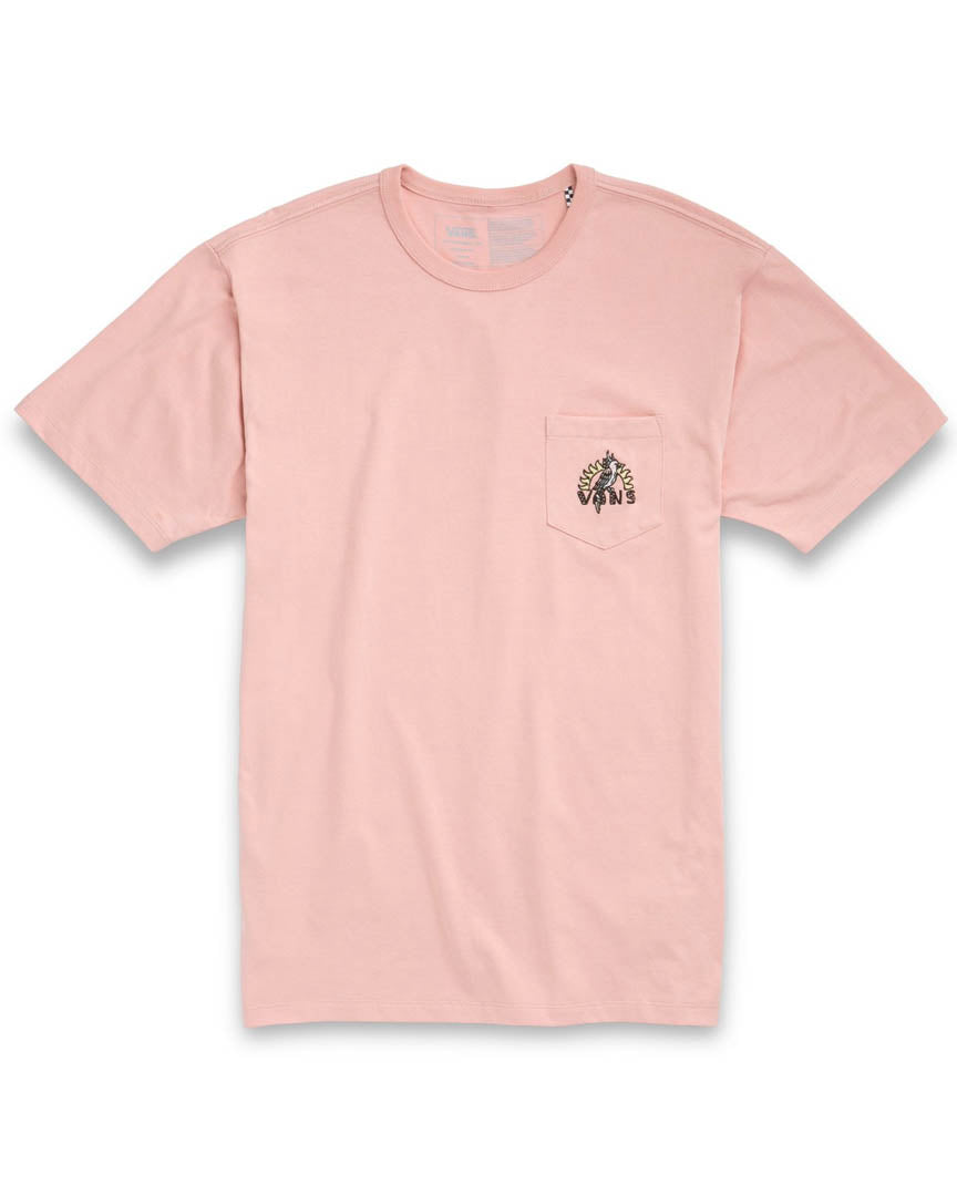 Off The Wall Graphic T-Shirt - Pink