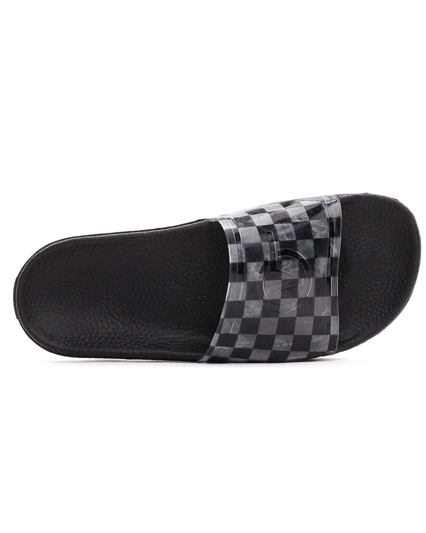 Sandales Zoe Slide-On - Checker Black