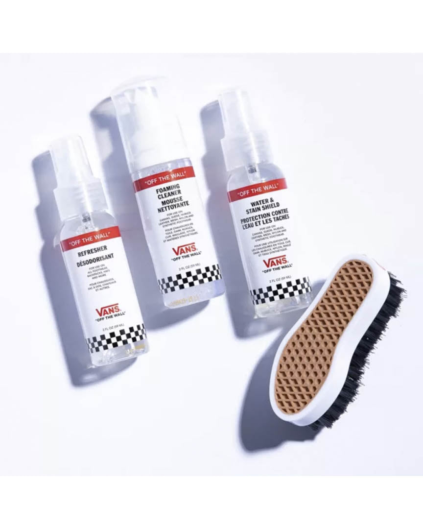 Entretien des chaussures Vans Shoe Care Travel Kit
