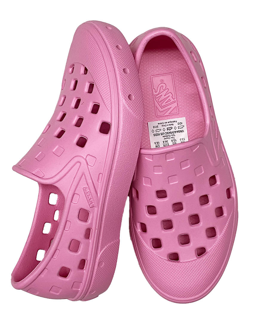 Kids Slip-On Trk Shoes - Begonia